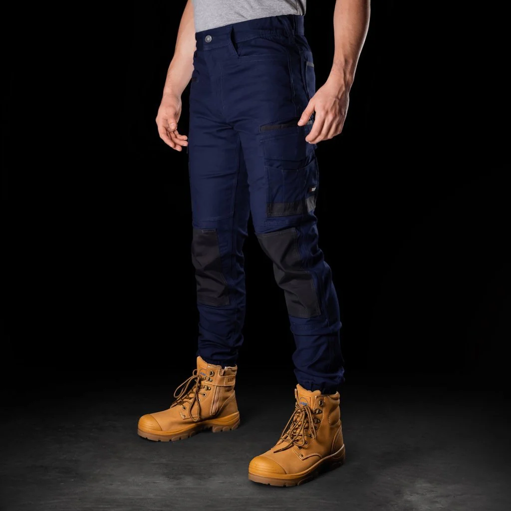 BAD ATTITUDE™ SLIM FIT CUFFED WORK PANTS - Image 9