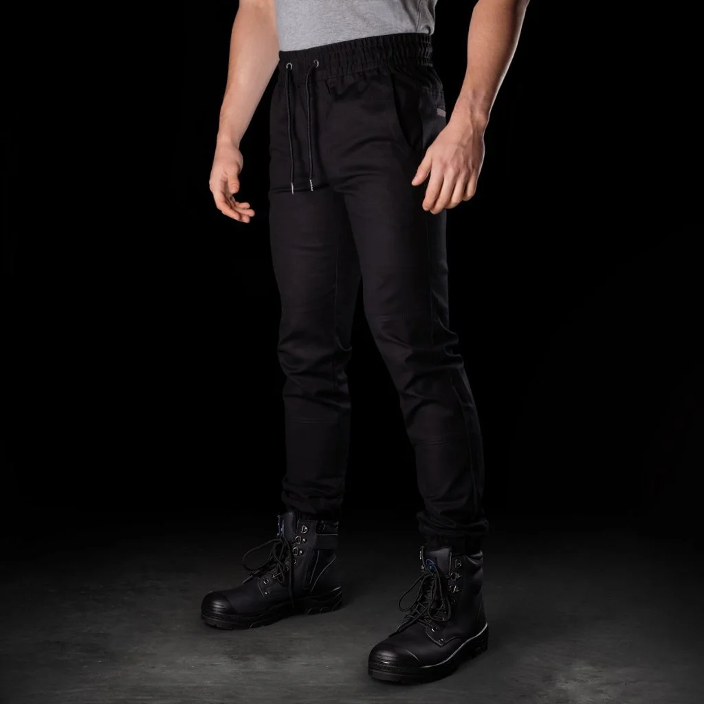 BAD 247™ SLIM FIT CUFFED ELASTIC WAIST CHINO WORK PANTS - Image 14