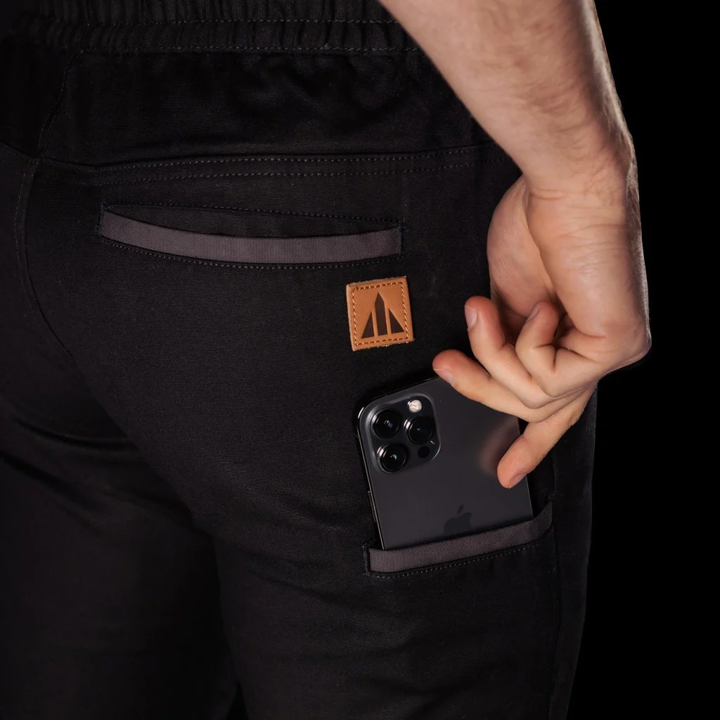 BAD 247™ SLIM FIT CUFFED ELASTIC WAIST CHINO WORK PANTS - Image 17