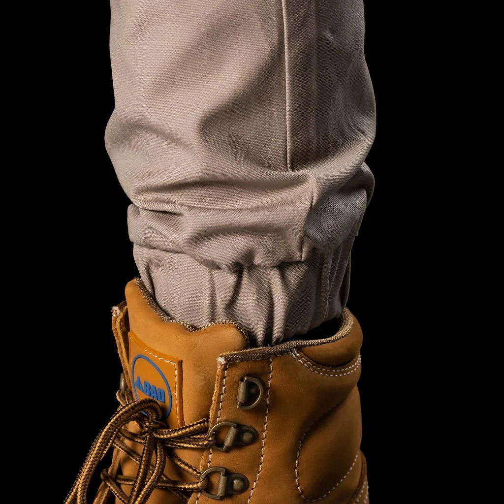 BAD 247™ SLIM FIT CUFFED ELASTIC WAIST CHINO WORK PANTS - Image 7