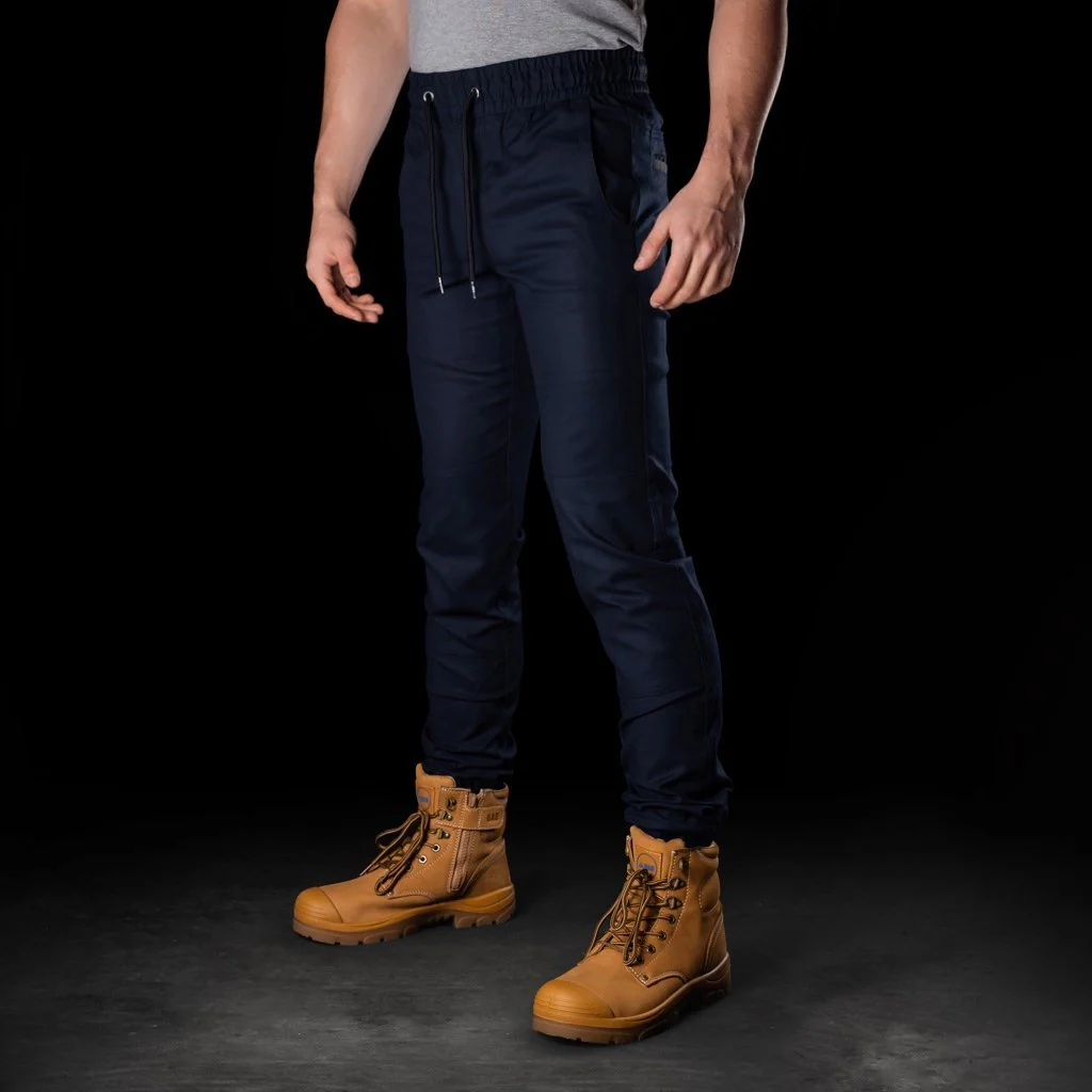 BAD 247™ SLIM FIT CUFFED ELASTIC WAIST CHINO WORK PANTS - Image 8