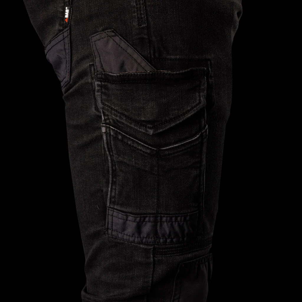 BAD ATTITUDE™ SLIM FIT DENIM WORK JEANS - Image 11