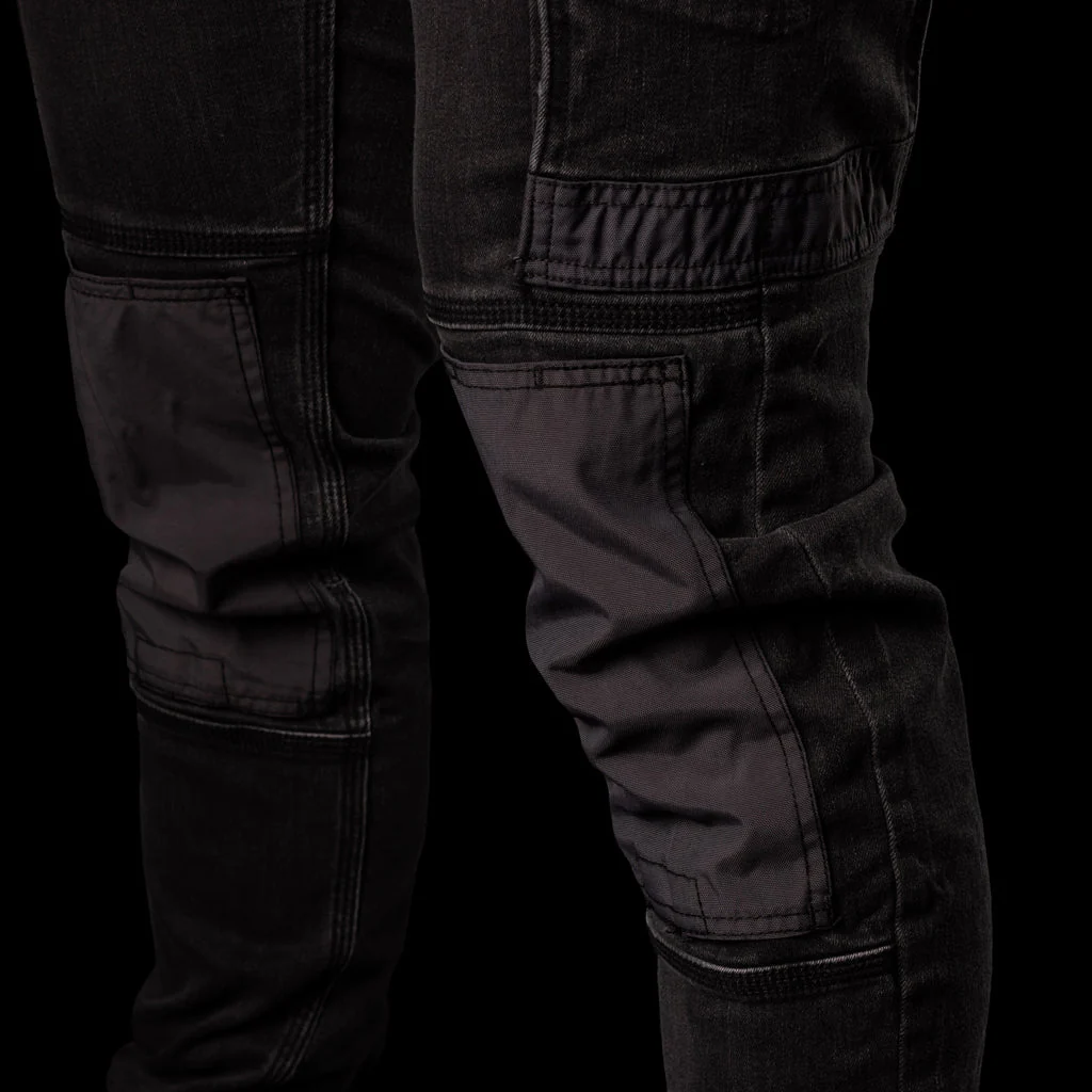 BAD ATTITUDE™ SLIM FIT DENIM WORK JEANS - Image 14