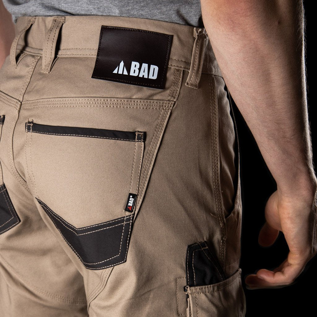 BAD ATTITUDE™ SLIM FIT WORK SHORTS - Image 4