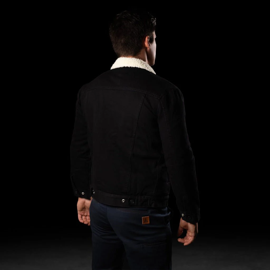 BAD DENIM SHERPA JACKET - Image 10