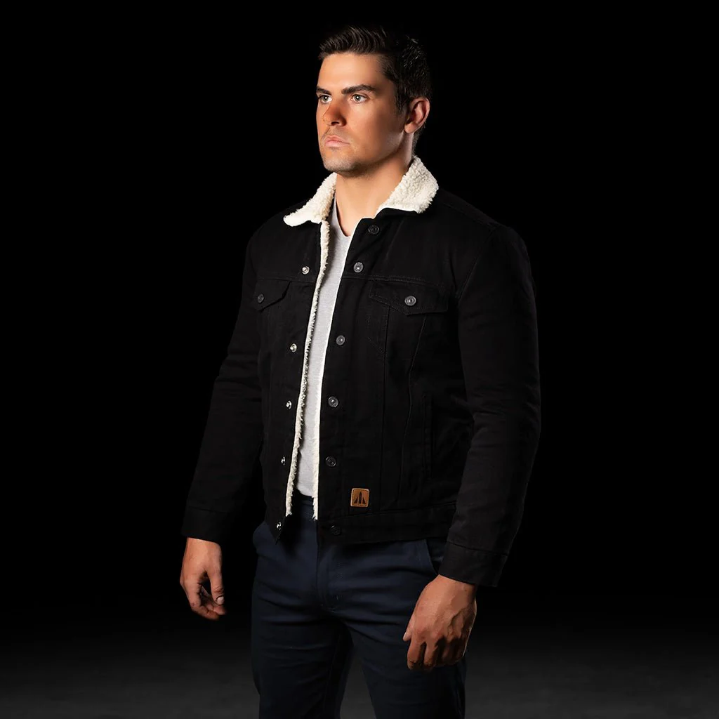 BAD DENIM SHERPA JACKET - Image 9
