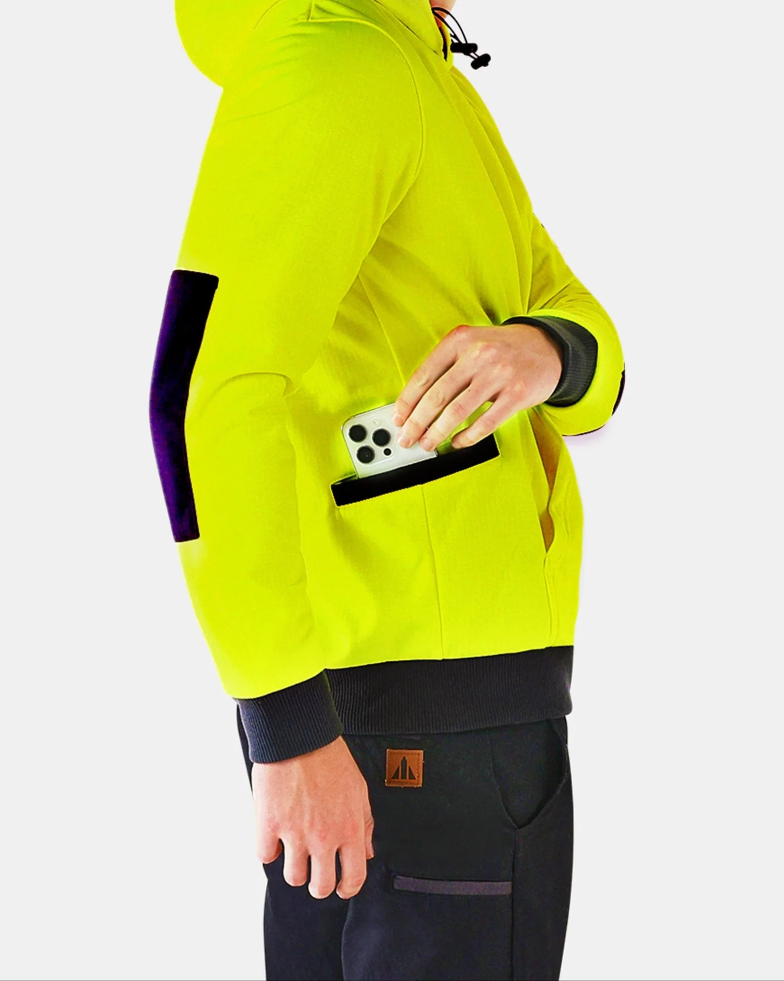 BAD ELEMENTAL™ WATER RESISTANT BONDED MEMBRANE FLEECE HOODIE - Image 15