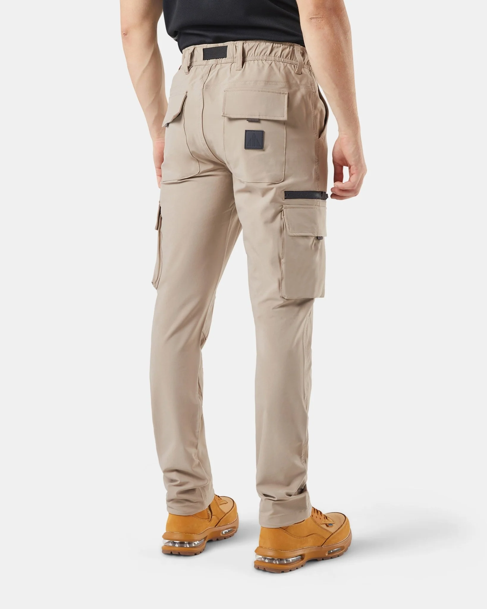 BAD ERA™ WATERPROOF ELASTIC WAIST WORK CARGO PANTS - Image 9