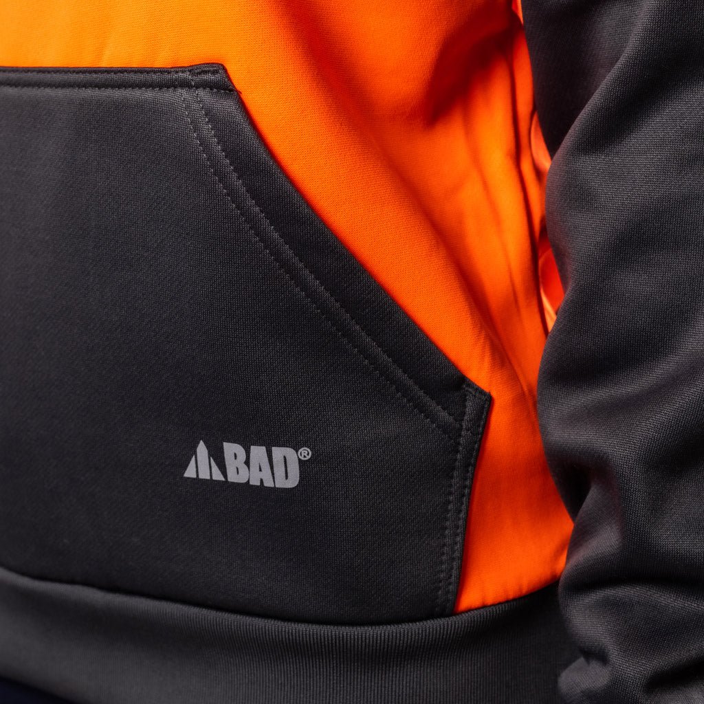 BAD WOMENS ESSENTIAL™ HI-VIS FLEECE HOODIE - Image 5
