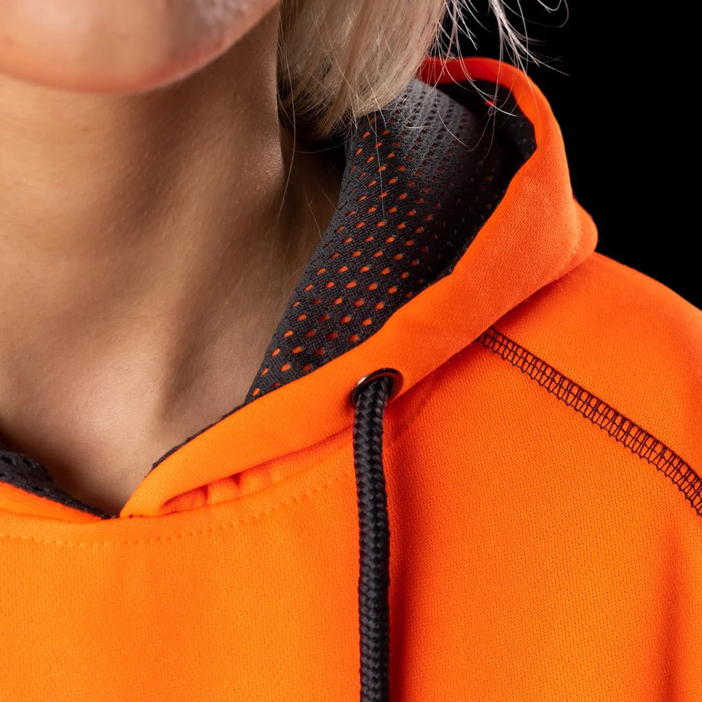 BAD WOMENS ESSENTIAL™ HI-VIS FLEECE HOODIE - Image 7