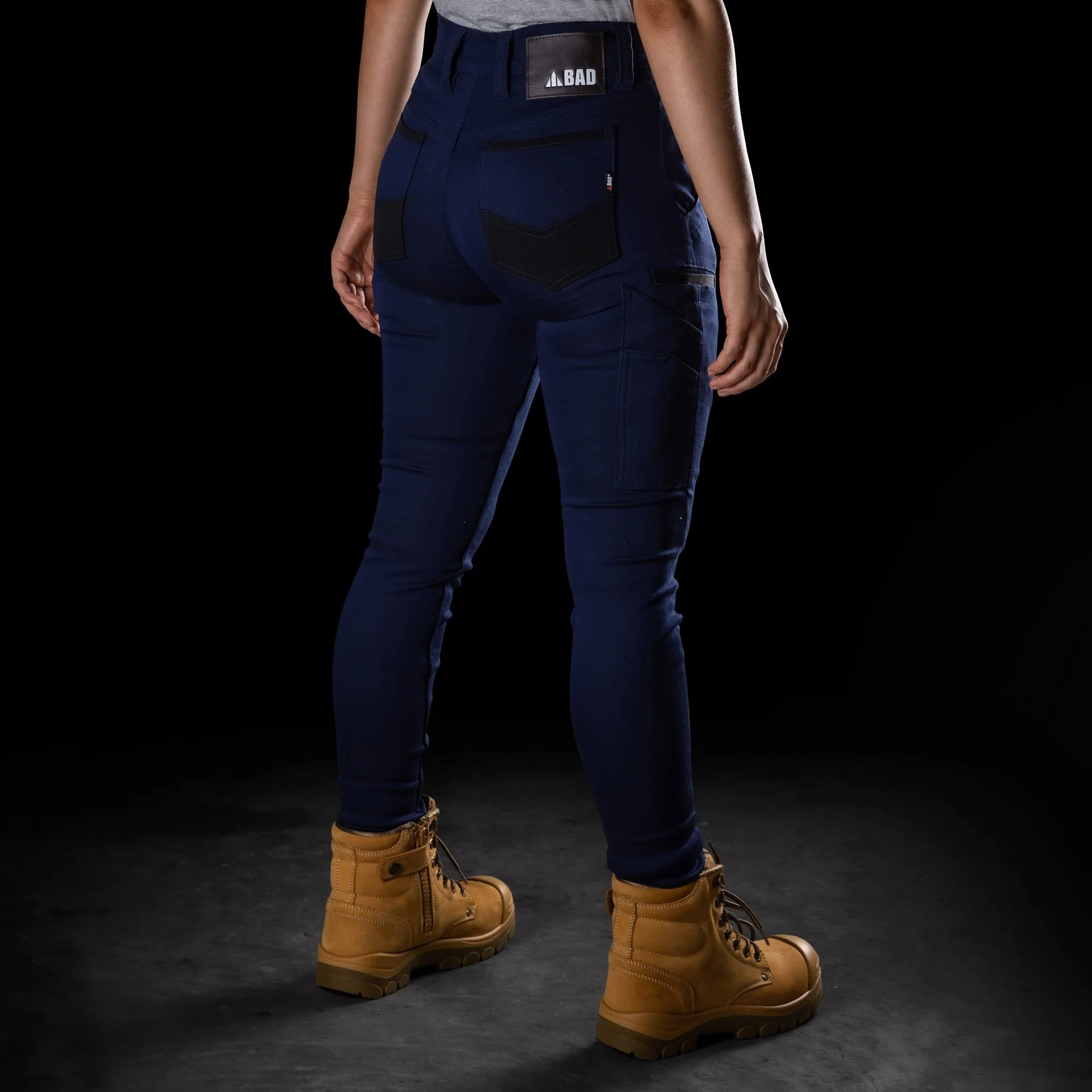 BAD WOMENS FLEX™ HYPERMOVE WORK JEGGINGS - Image 3