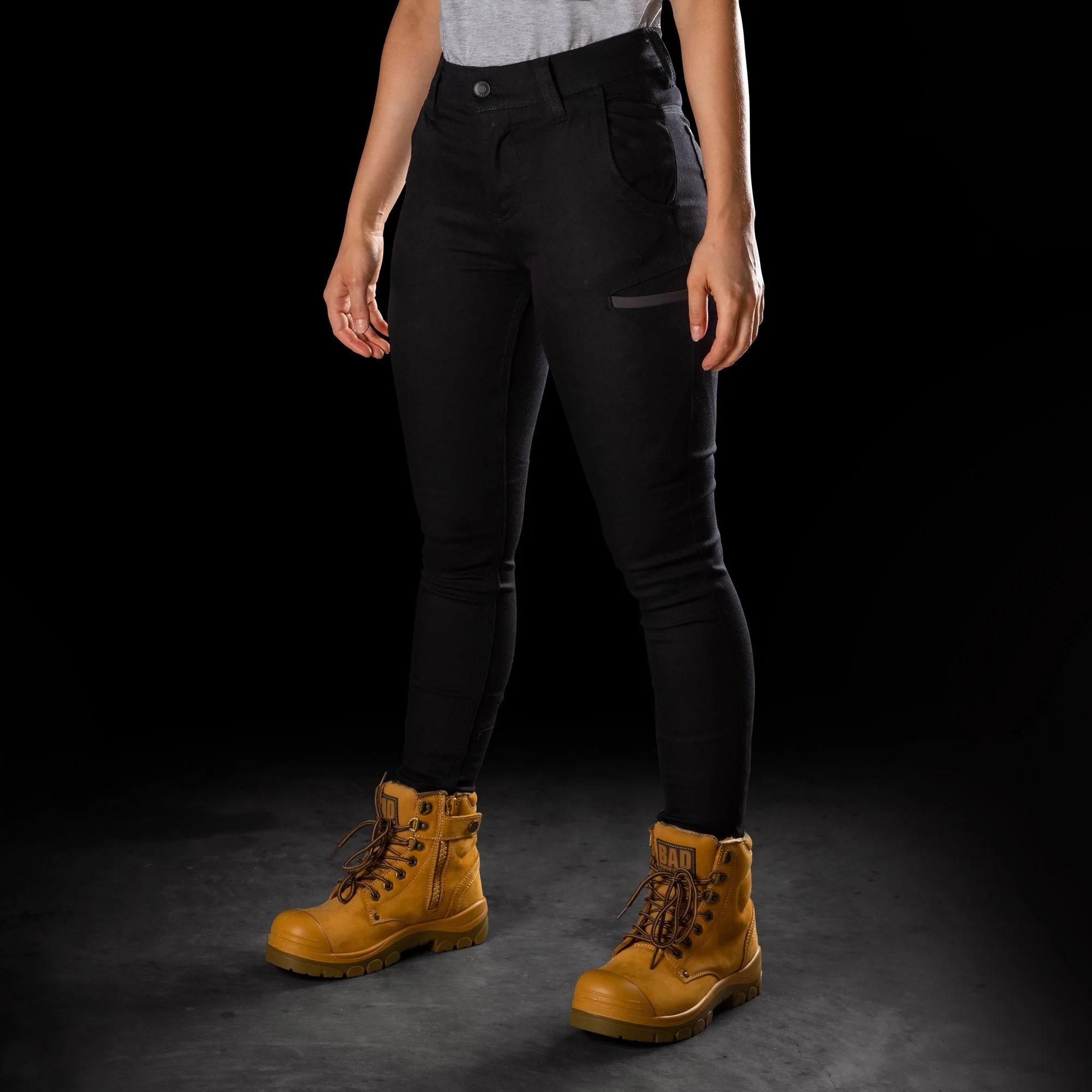 BAD WOMENS FLEX™ HYPERMOVE WORK JEGGINGS - Image 8