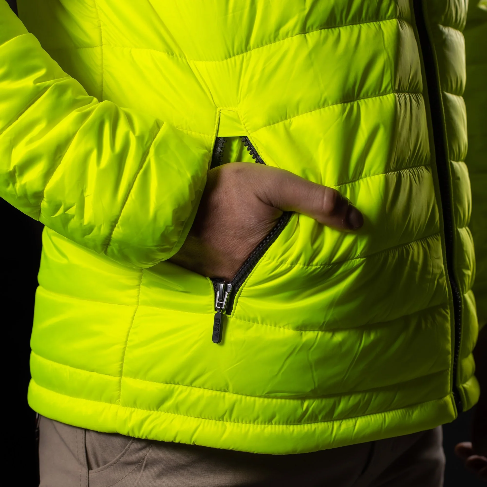 BAD® HI-VIS DOWN PUFFER JACKET - Image 5