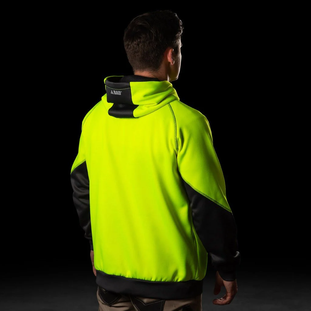 BAD ESSENTIAL™ HI-VIS FLEECE HOODIE - Image 3
