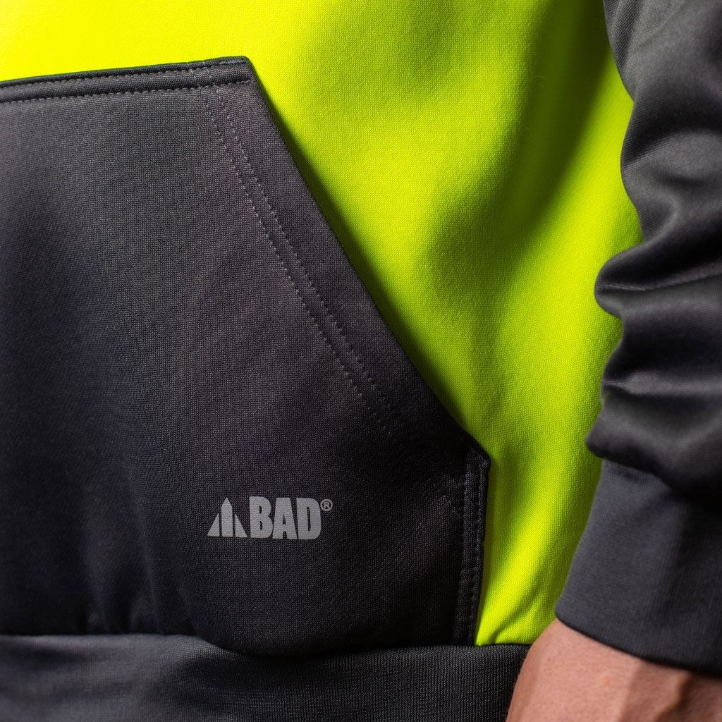 BAD ESSENTIAL™ HI-VIS FLEECE HOODIE - Image 5