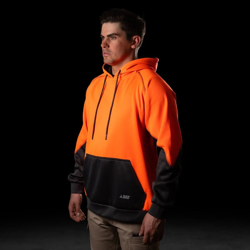 BAD ESSENTIAL™ HI-VIS FLEECE HOODIE - Image 8
