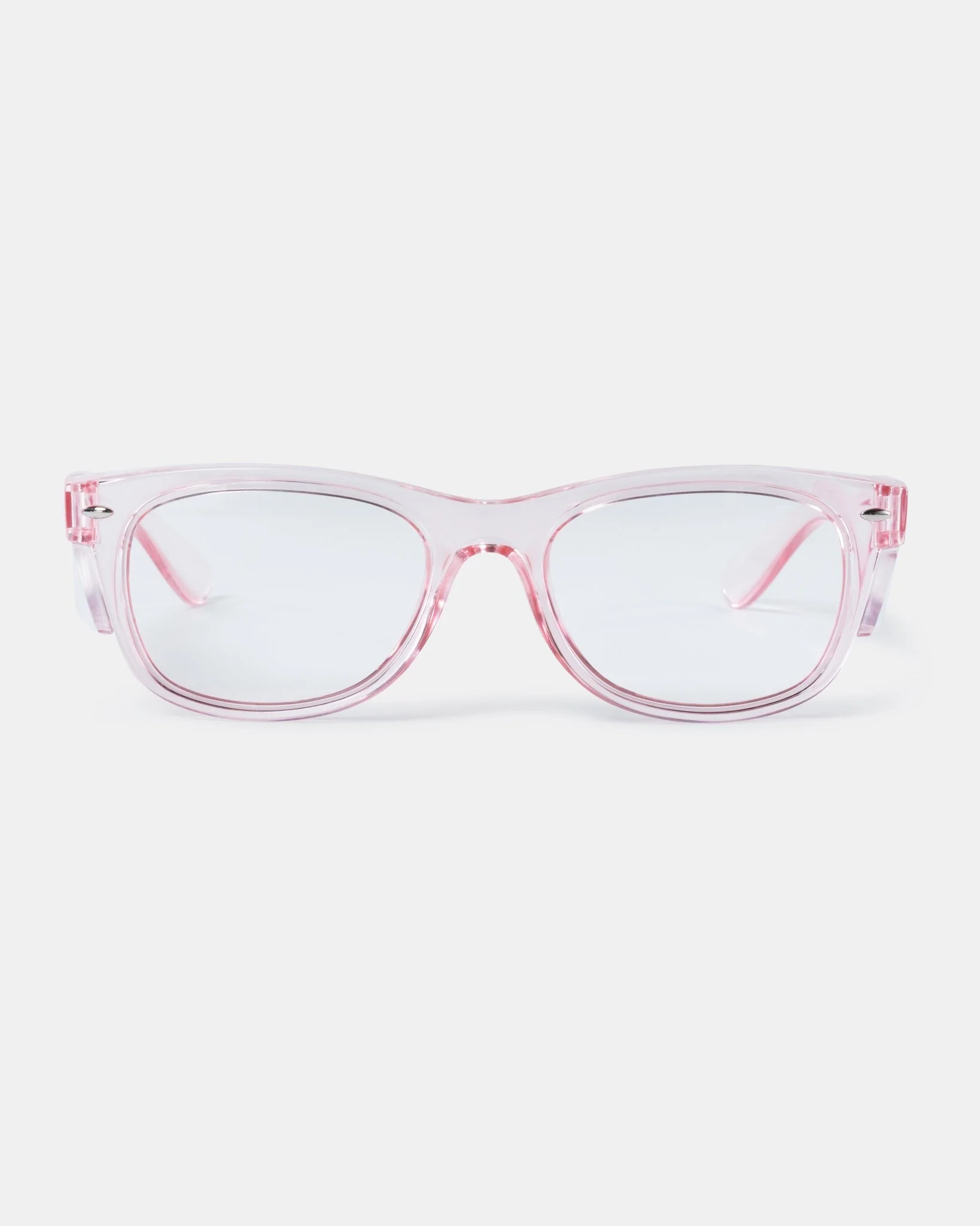 BAD LUCID™ SAFETY GLASSES (PINK/CLEAR) - Image 2