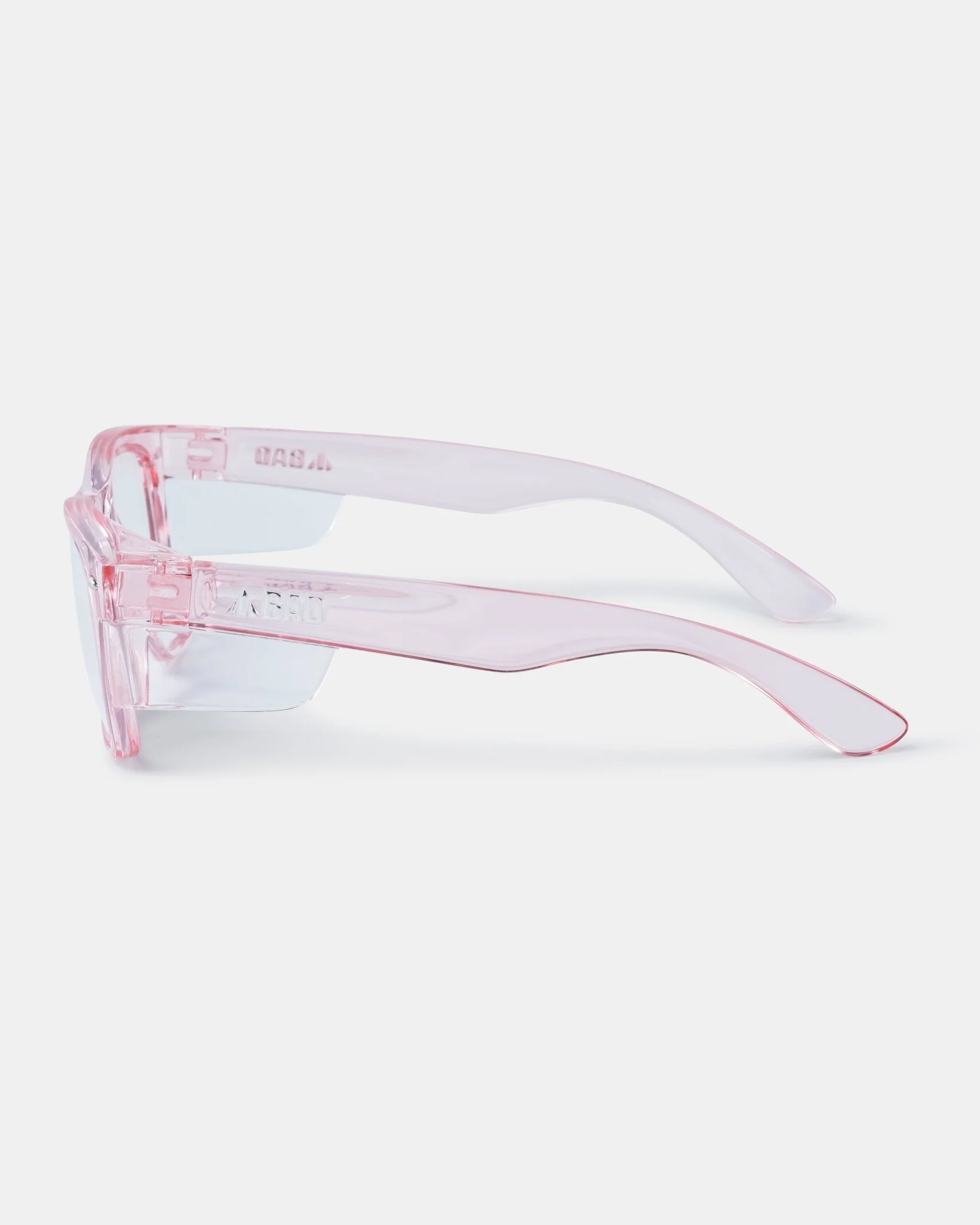 BAD LUCID™ SAFETY GLASSES (PINK/CLEAR) - Image 3