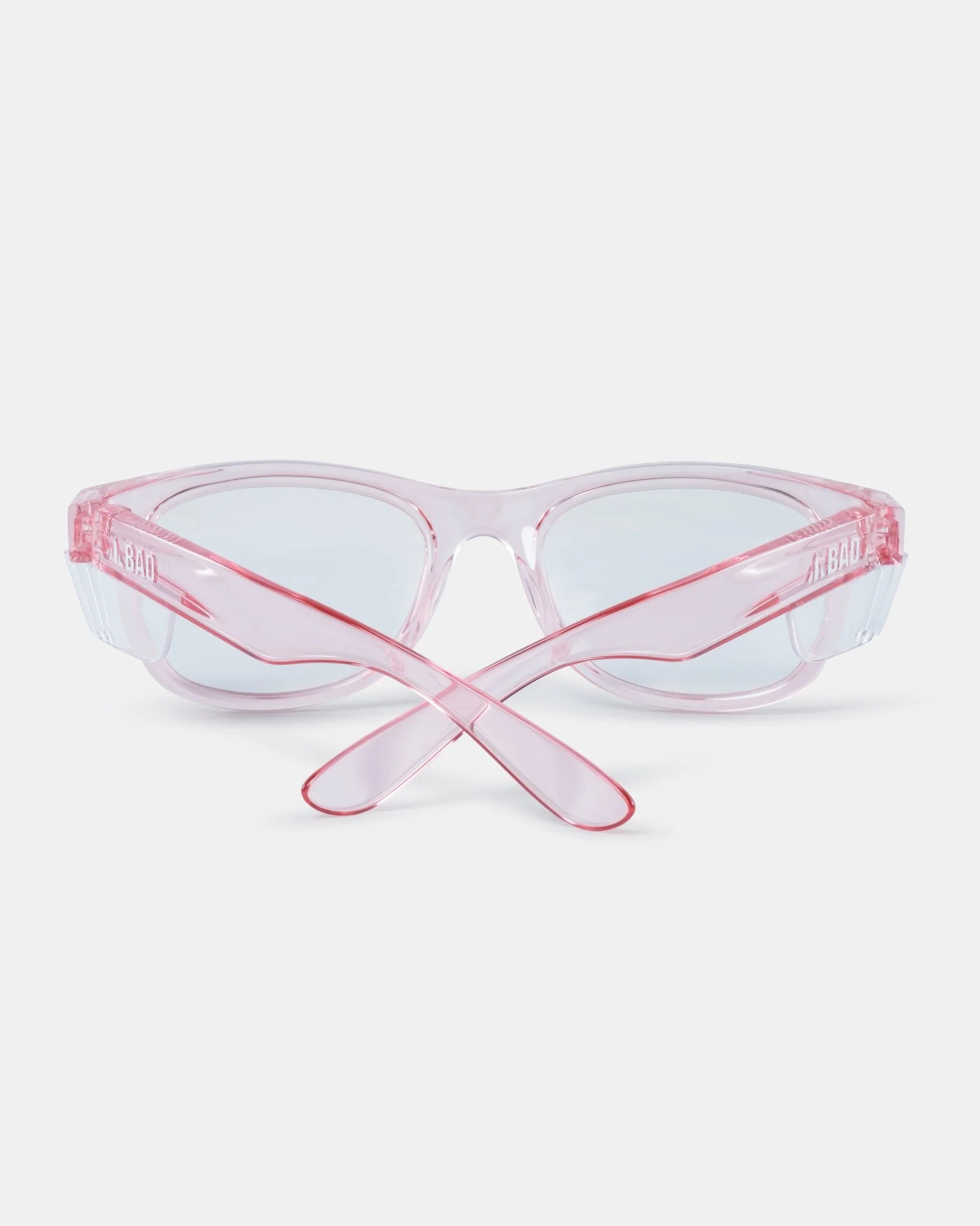 BAD LUCID™ SAFETY GLASSES (PINK/CLEAR) - Image 4