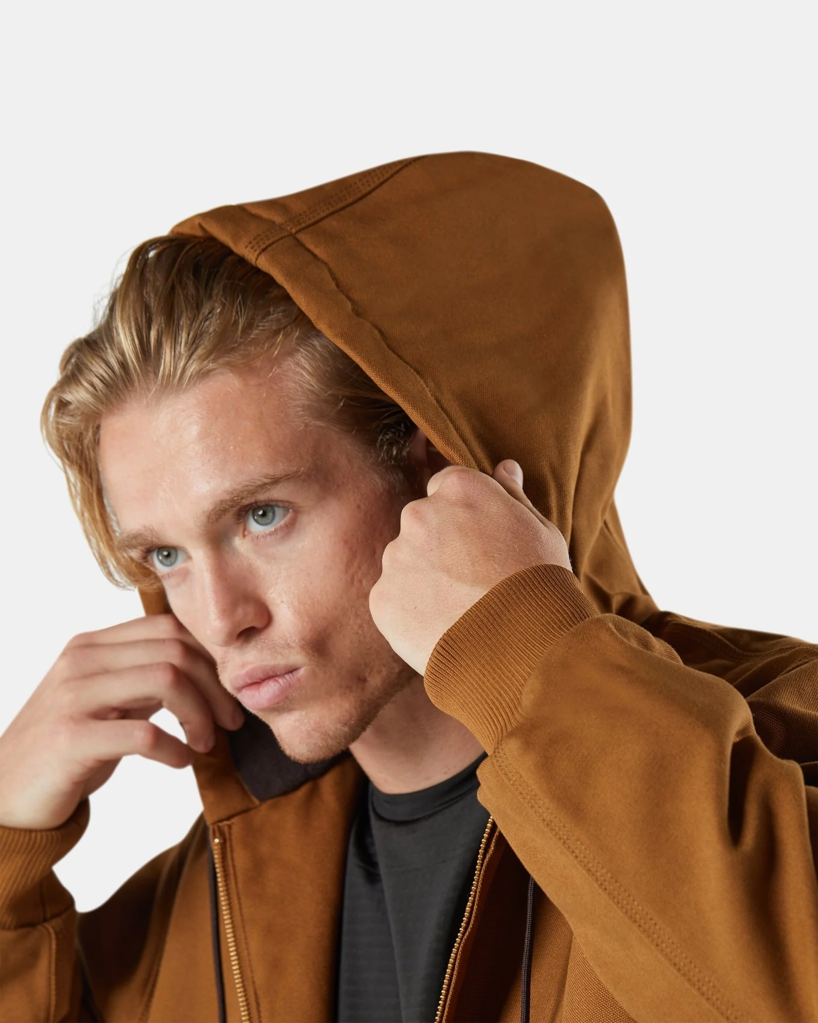 BAD MICHIGAN™ HEAVY-DUTY COTTON CANVAS HOODED JACKET - Image 20