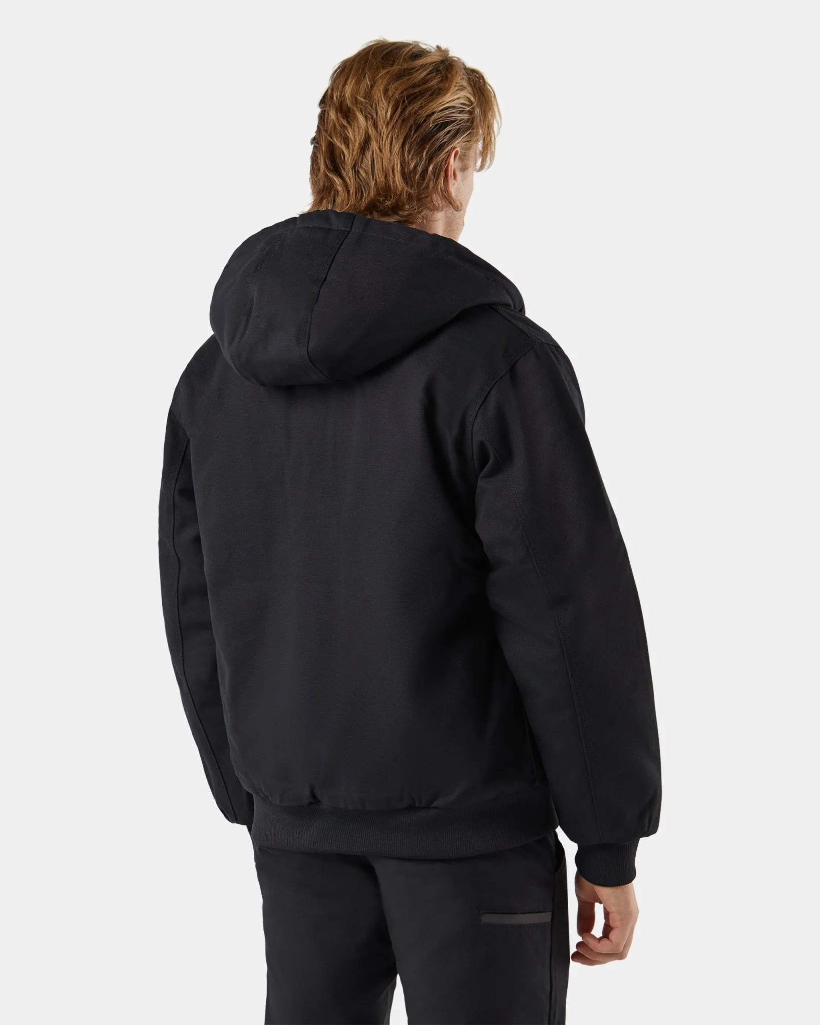 BAD MICHIGAN™ HEAVY-DUTY COTTON CANVAS HOODED JACKET - Image 3