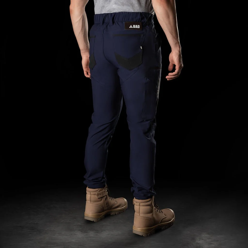 BAD NEXT™ WATERPROOF ELASTIC WAIST CUFFED WORK PANTS - Image 11