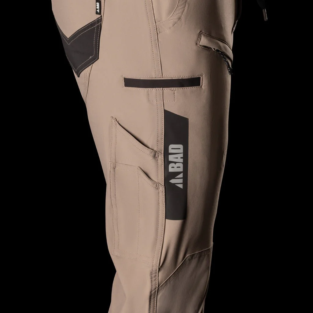 BAD NEXT™ WATERPROOF ELASTIC WAIST WORK PANTS - Image 4