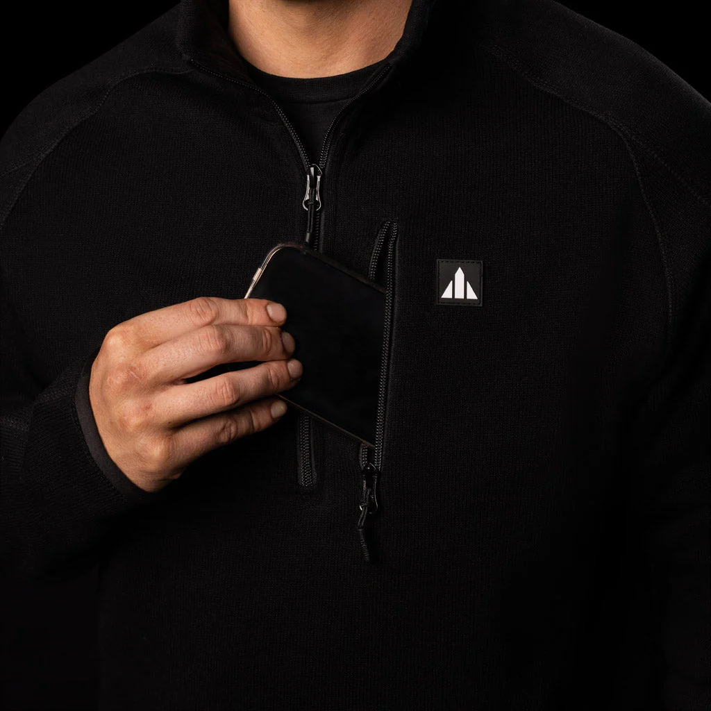 BAD PERFECT™ 1/4 ZIP SWEATER - Image 5