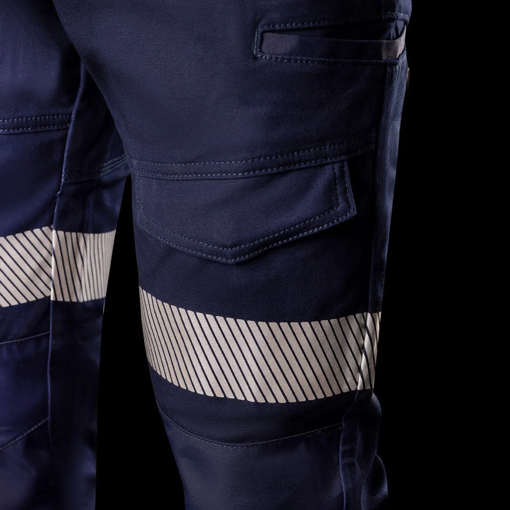 BAD SAVIOUR™ CUFFED ELASTIC WAIST WORK PANTS WITH 3M TAPE - Image 7