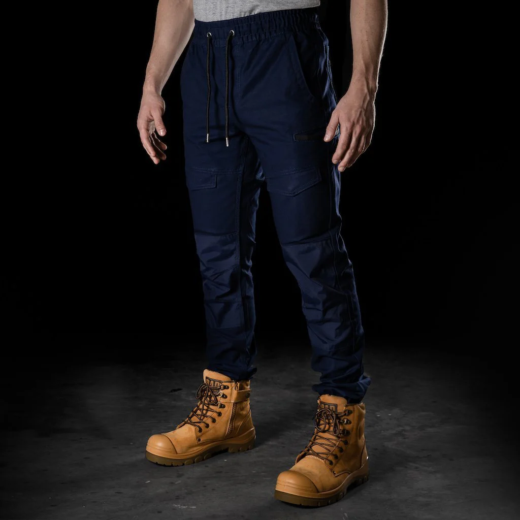 BAD SAVIOUR™ CUFFED ELASTIC WAIST WORK PANTS - Image 13