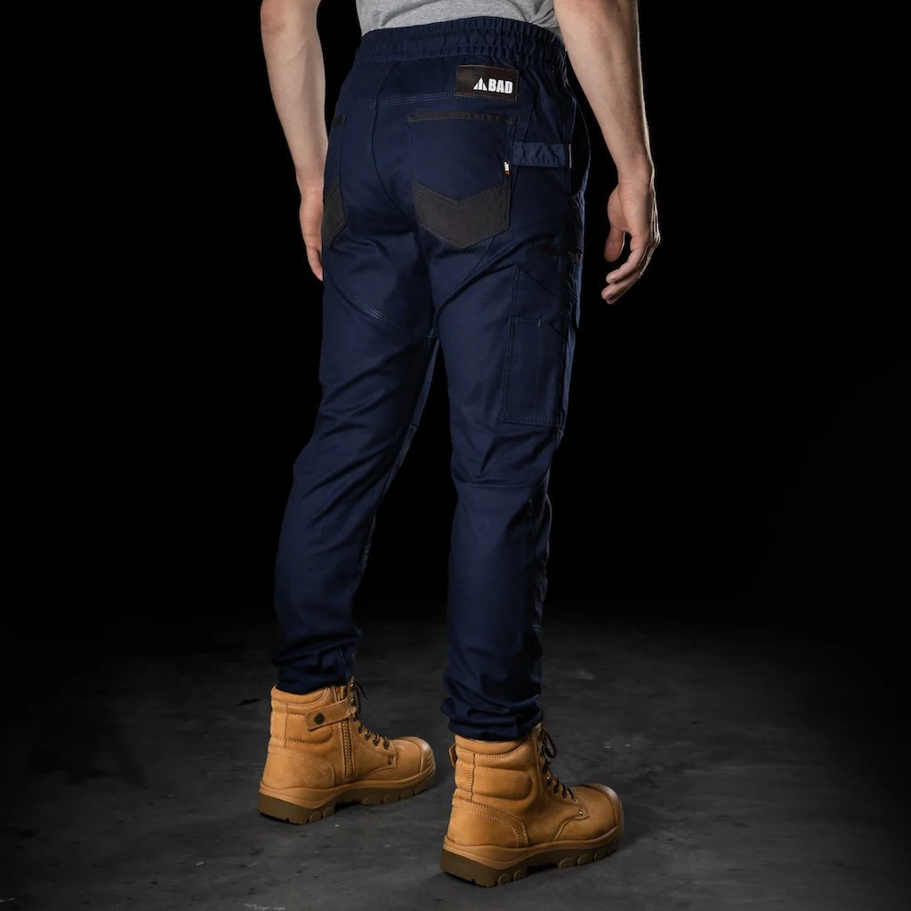 BAD SAVIOUR™ CUFFED ELASTIC WAIST WORK PANTS - Image 14
