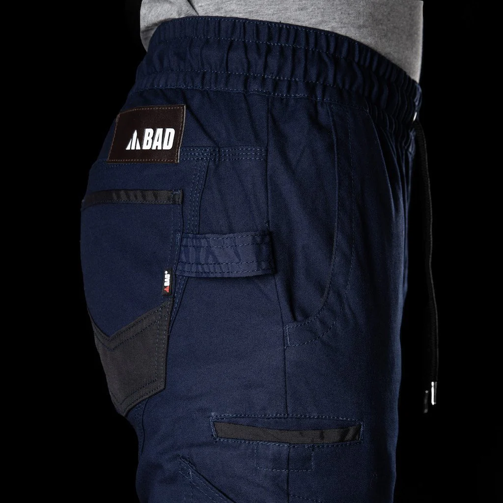 BAD SAVIOUR™ CUFFED ELASTIC WAIST WORK PANTS - Image 15