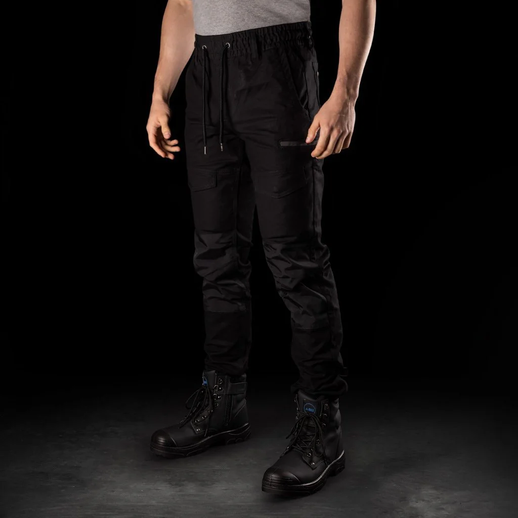 BAD SAVIOUR™ CUFFED ELASTIC WAIST WORK PANTS - Image 21