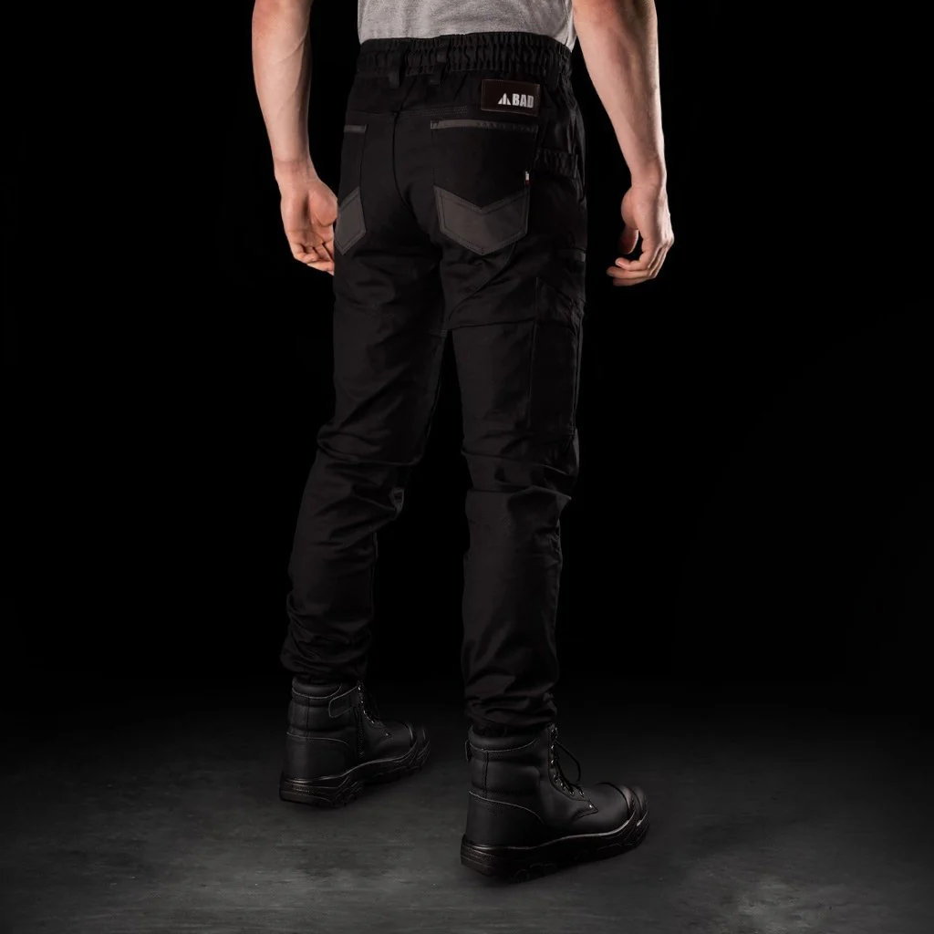 BAD SAVIOUR™ CUFFED ELASTIC WAIST WORK PANTS - Image 22
