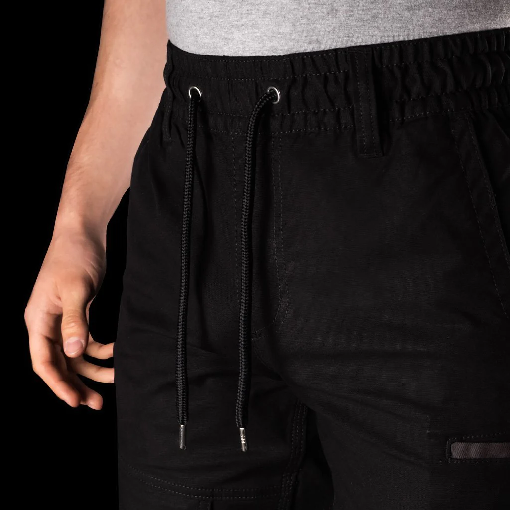 BAD SAVIOUR™ CUFFED ELASTIC WAIST WORK PANTS - Image 26