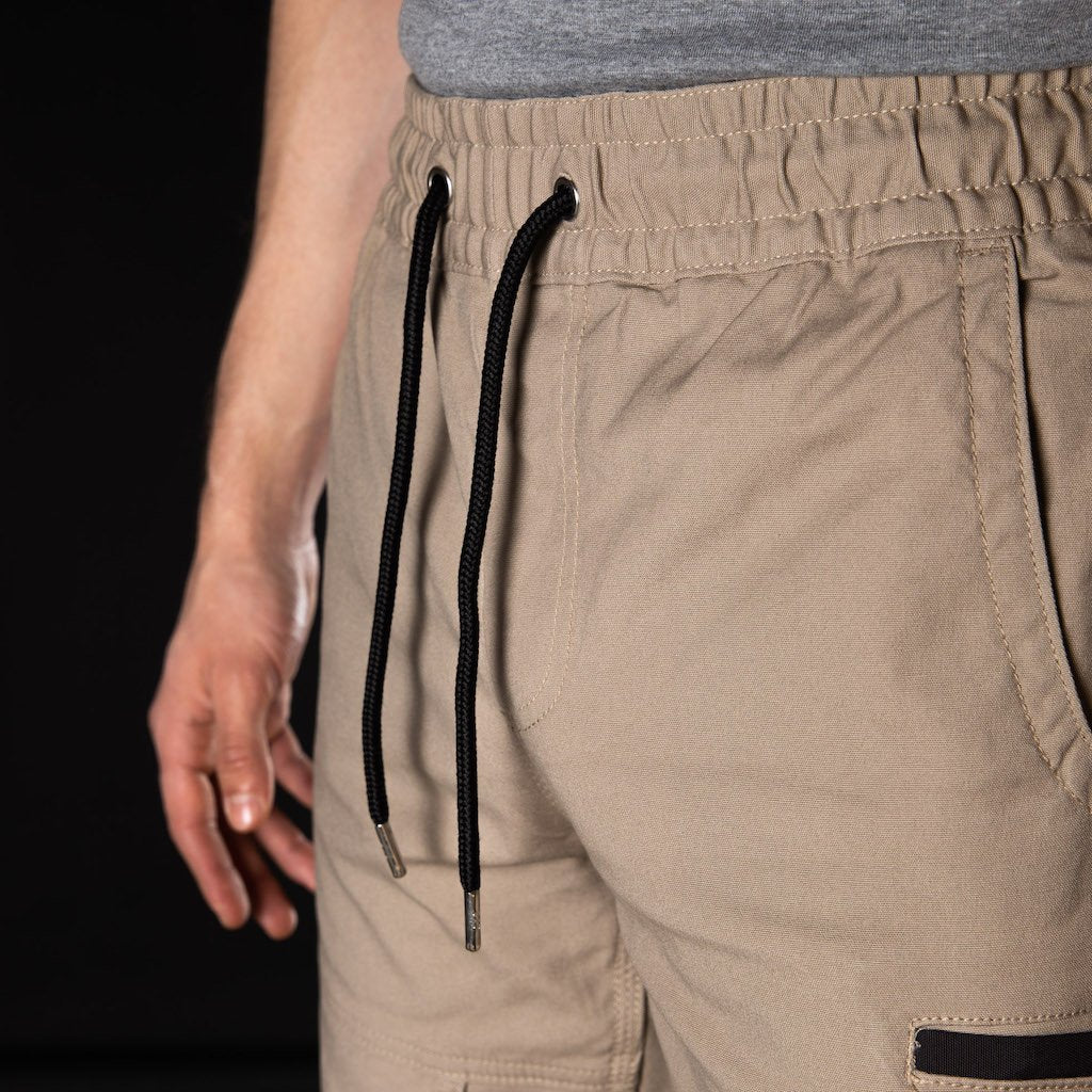 BAD SAVIOUR™ CUFFED ELASTIC WAIST WORK PANTS - Image 8