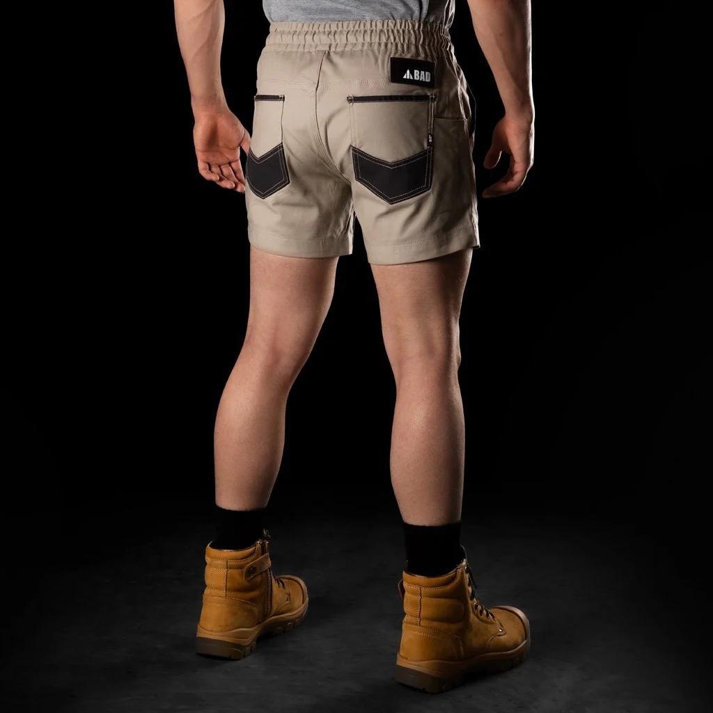 BAD SAVIOUR™ ELASTIC WAIST WORK SHORT SHORTS - Image 3