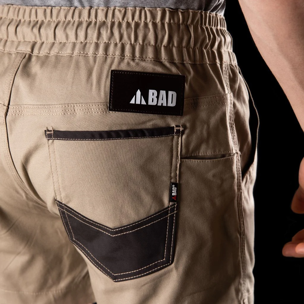 BAD SAVIOUR™ ELASTIC WAIST WORK SHORT SHORTS - Image 4