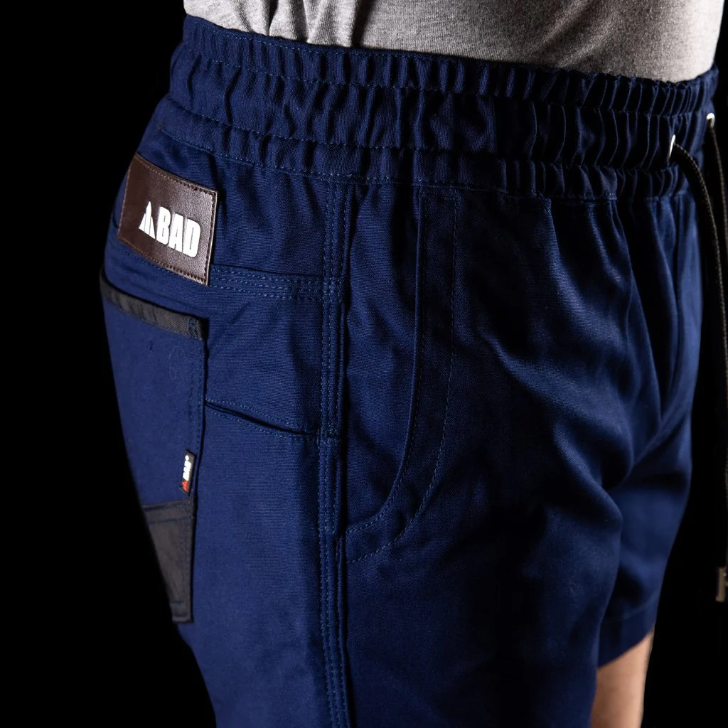 BAD SAVIOUR™ ELASTIC WAIST WORK SHORT SHORTS - Image 8