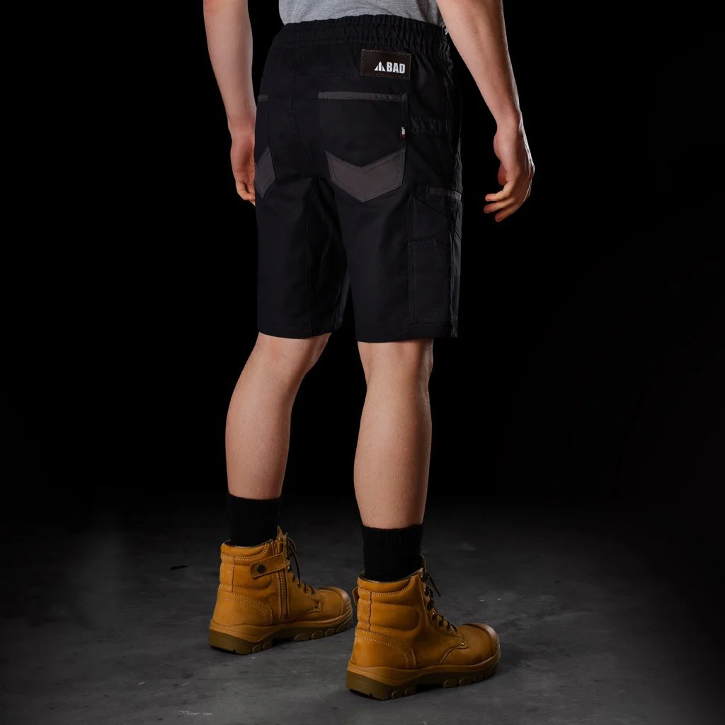 BAD SAVIOUR™ ELASTIC WAIST WORK SHORTS - Image 13