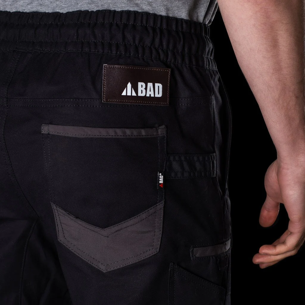 BAD SAVIOUR™ ELASTIC WAIST WORK SHORTS - Image 14