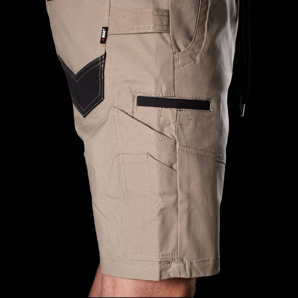 BAD SAVIOUR™ ELASTIC WAIST WORK SHORTS - Image 5