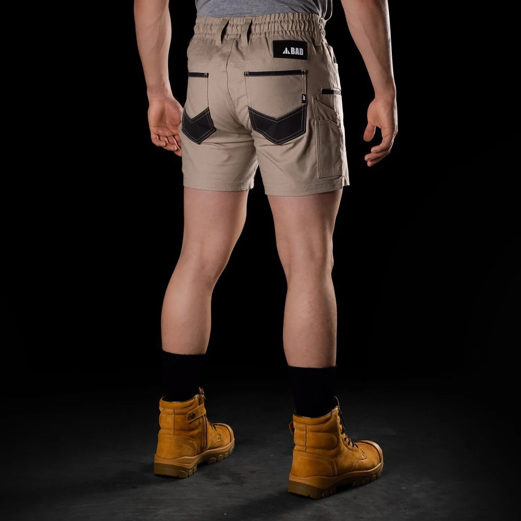 BAD SAVIOUR-PRO™ ELASTIC WAIST WORK SHORT SHORTS - Image 3