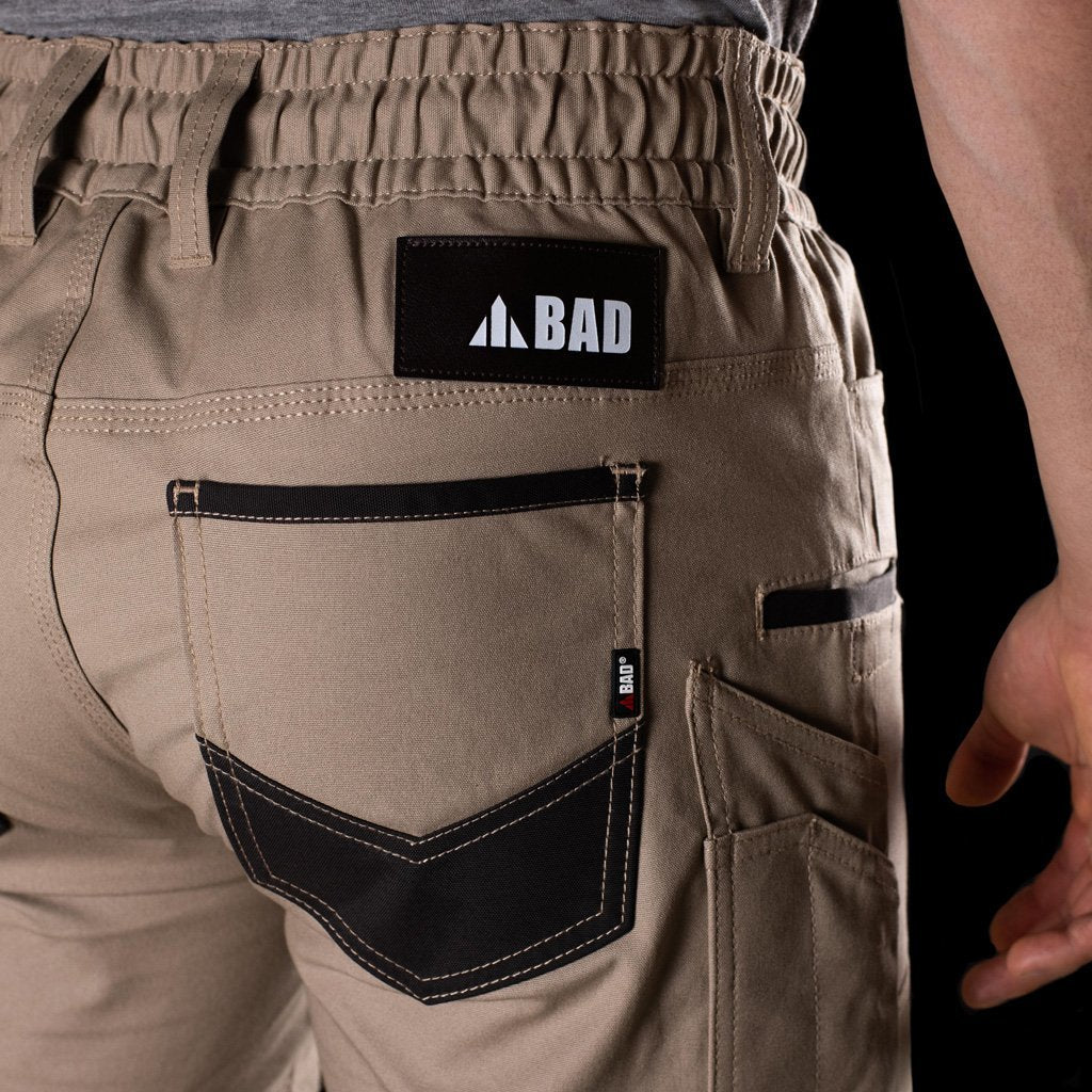 BAD SAVIOUR-PRO™ ELASTIC WAIST WORK SHORT SHORTS - Image 4