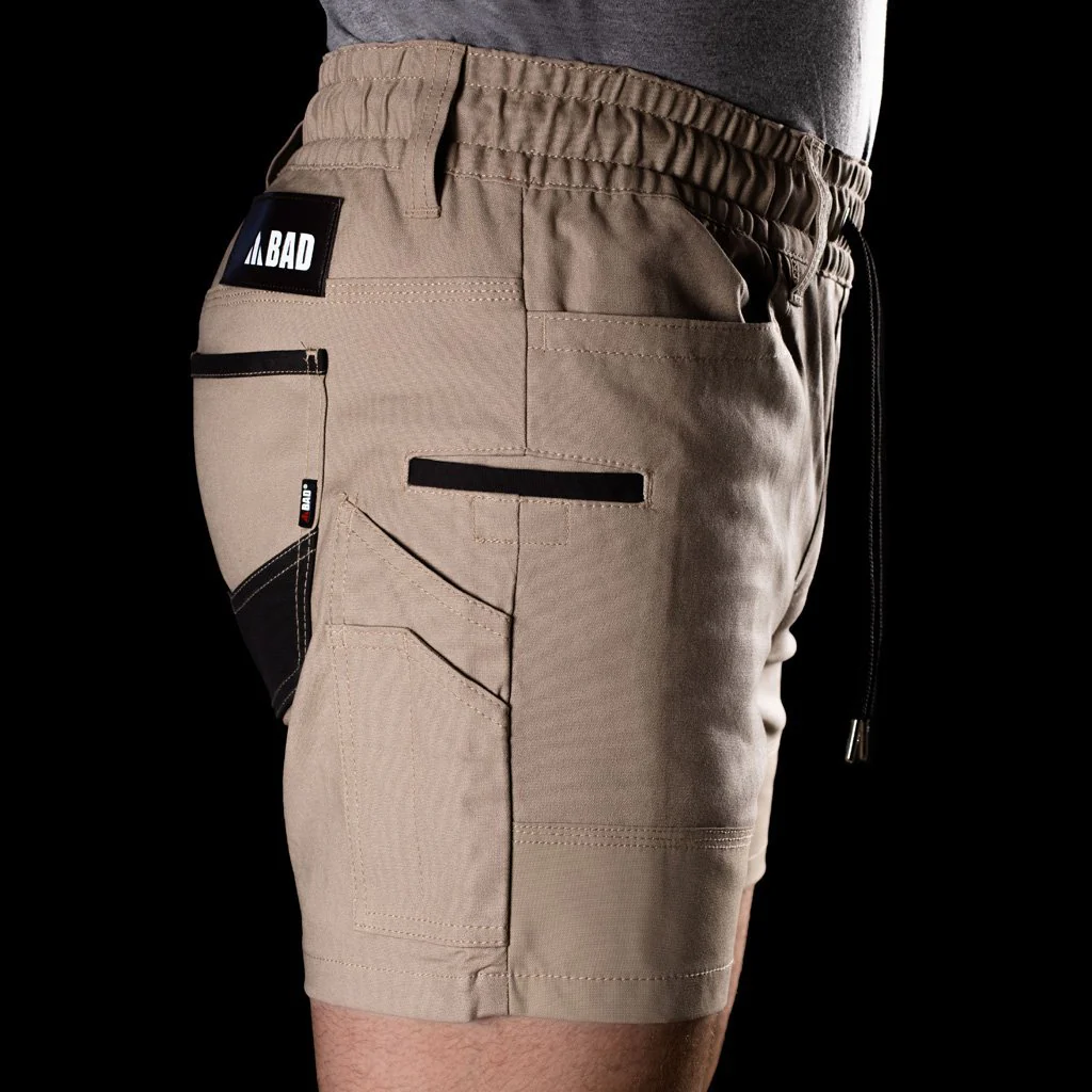 BAD SAVIOUR-PRO™ ELASTIC WAIST WORK SHORT SHORTS - Image 5