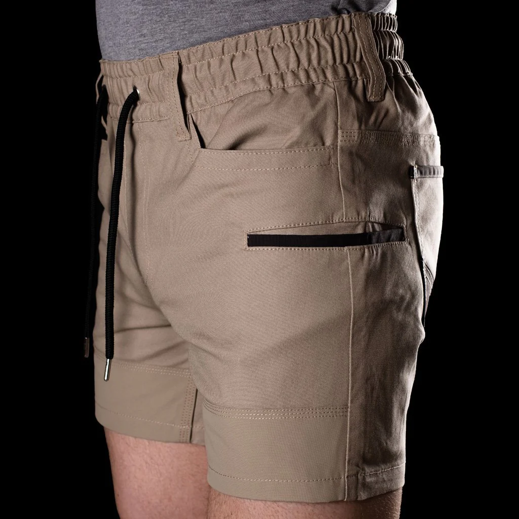 BAD SAVIOUR-PRO™ ELASTIC WAIST WORK SHORT SHORTS - Image 6