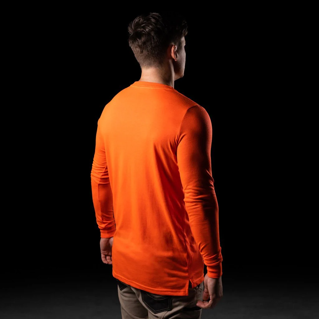 BAD SCRIPT™ HI-VIS L/S T-SHIRT - Image 3