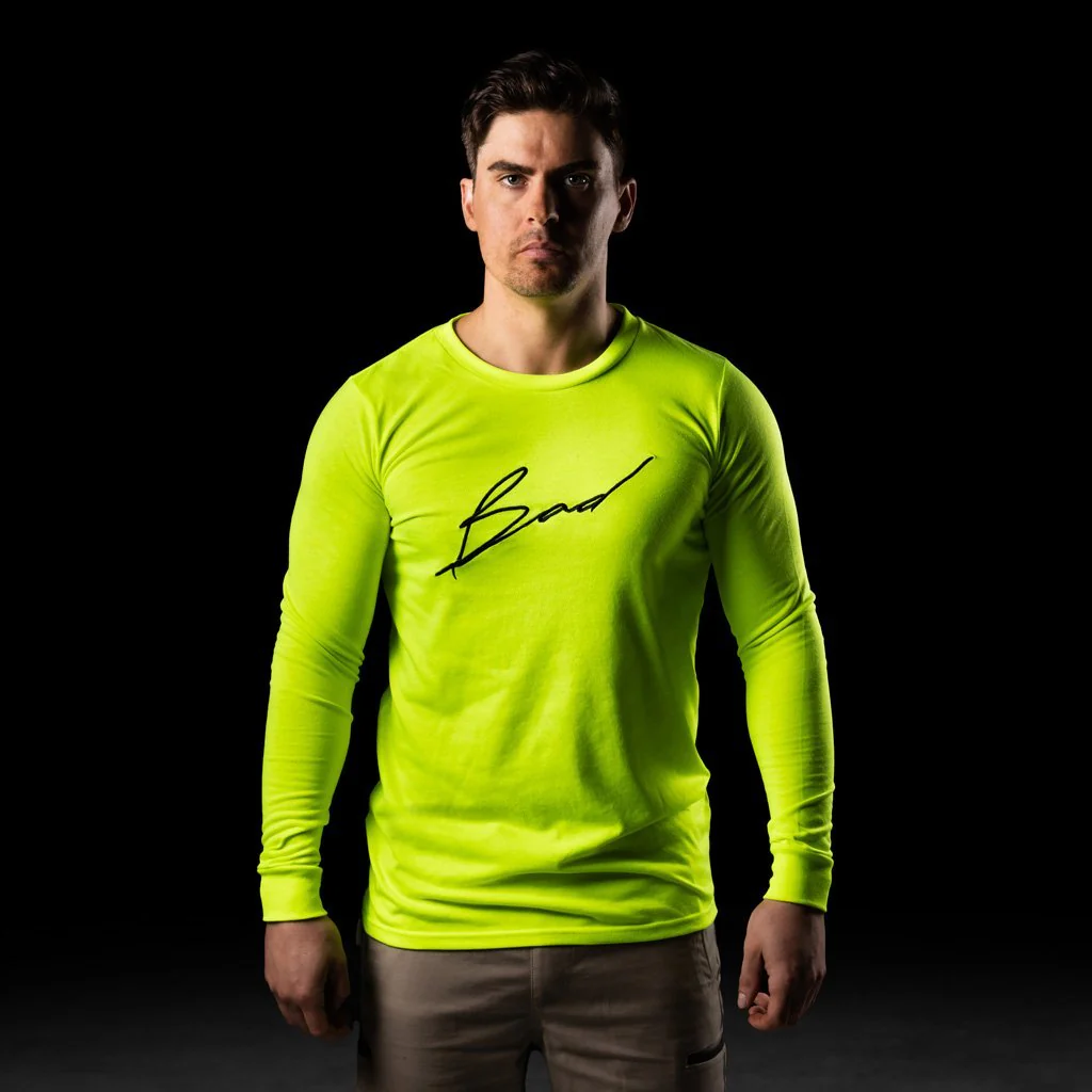 BAD SCRIPT™ HI-VIS L/S T-SHIRT - Image 6
