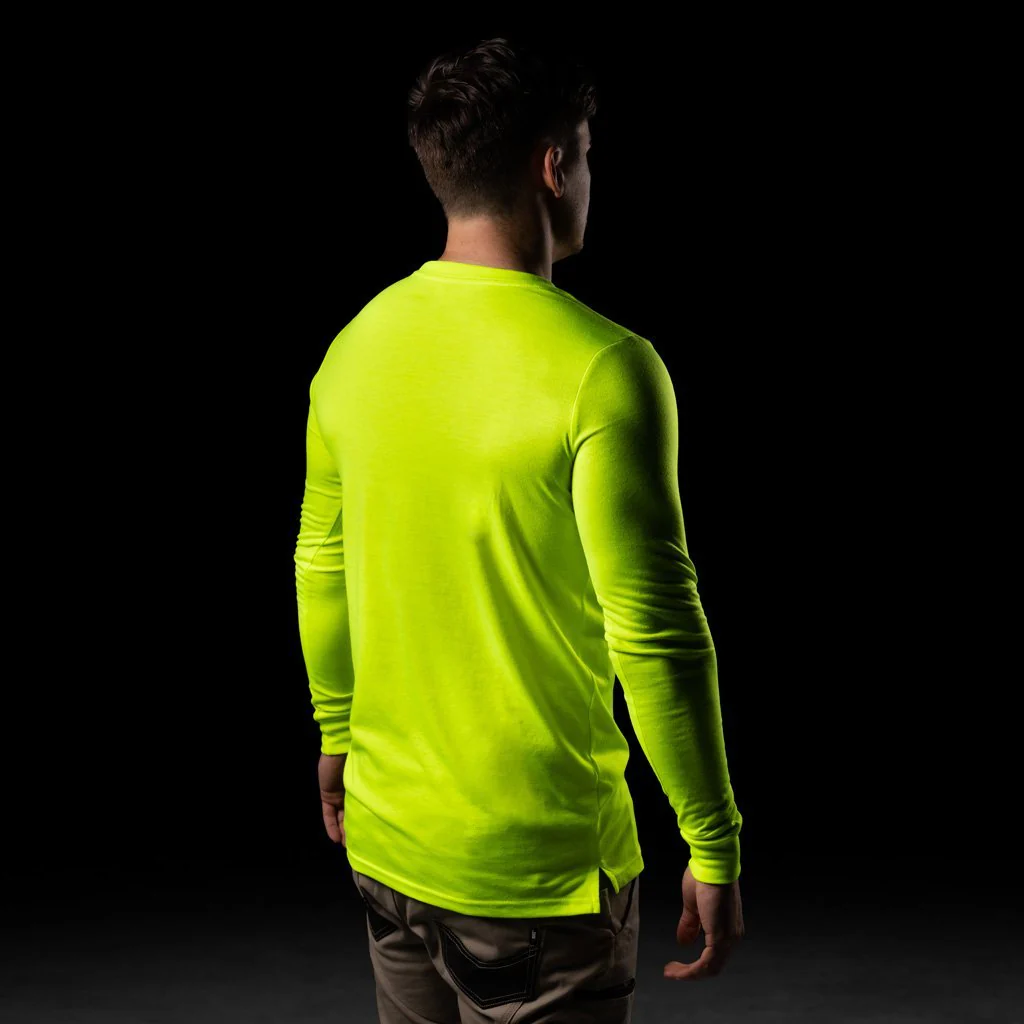 BAD SCRIPT™ HI-VIS L/S T-SHIRT - Image 7