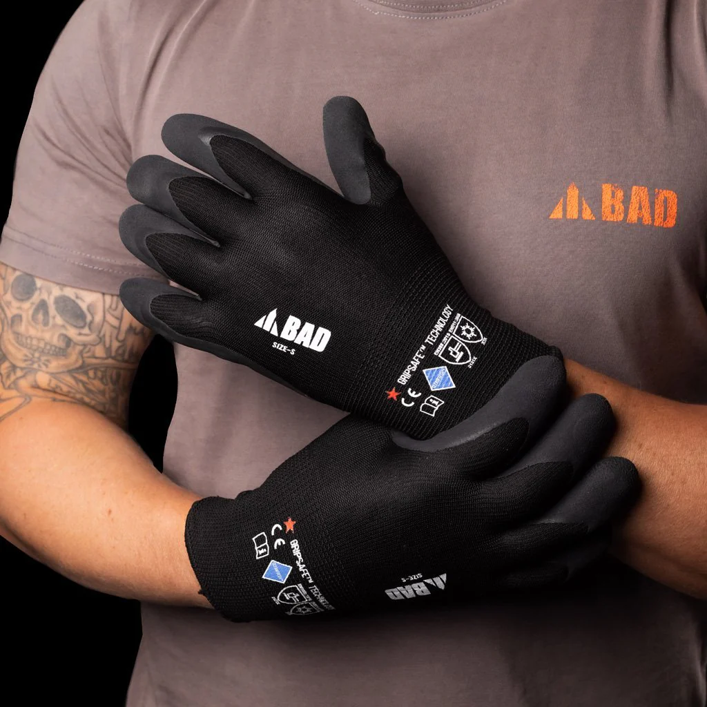 BAD STEALTH™ NITRILE GRIP-SAFE INSULATED WORK GLOVES - Image 2